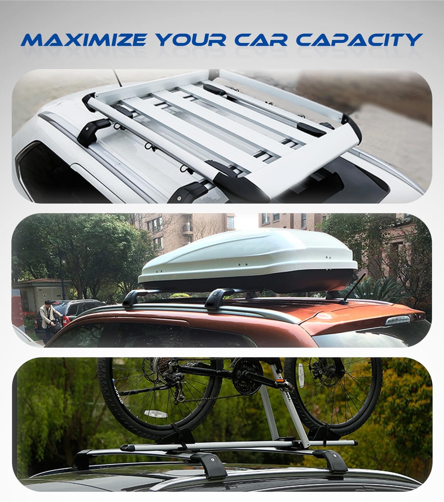 Lockable Roof Racks for Lexus RX 2016-2022 - Anti-Theft Cross Bars & Rails (Not Fit Panoramic Sunroof) - Perfect for Kayak, Snowboard, Ski & Outdoor Gear Storage
