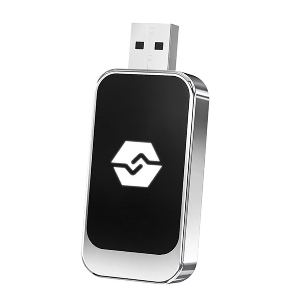 JRPCZV 2-in-1 Wireless CarPlay & Android Auto Adapter - USB Car Adapter for Wireless Apple CarPlay & Android Auto - Convert Wired to Wireless for Seamless Smartphone Connectivity - Perfect for Commuting & Road Trips