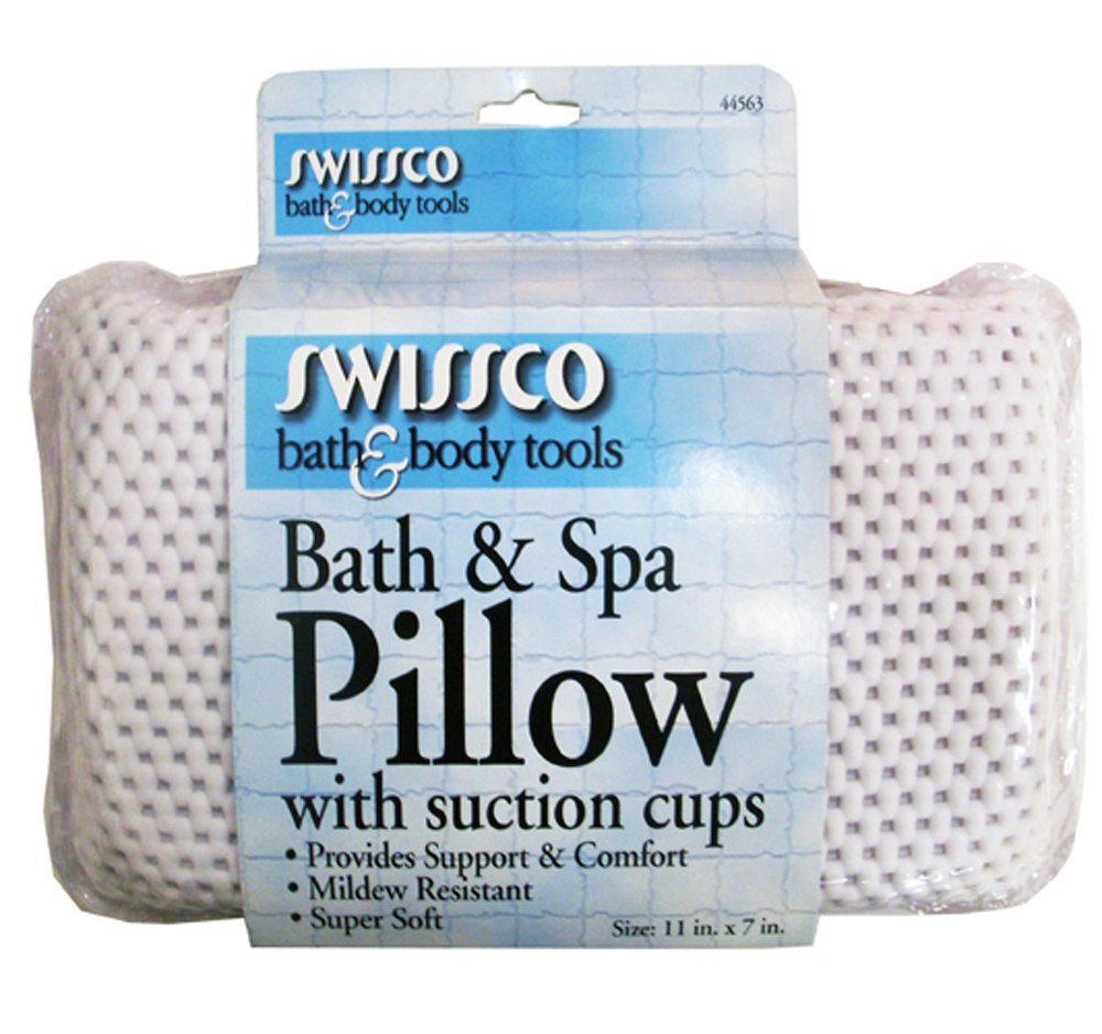 Luxury Bath Pillow with Strong Suction Cups - Ultra Soft Spa Headrest for Relaxing Bath Time, Perfect for Bathtub, Hot Tub, and Jacuzzi Use