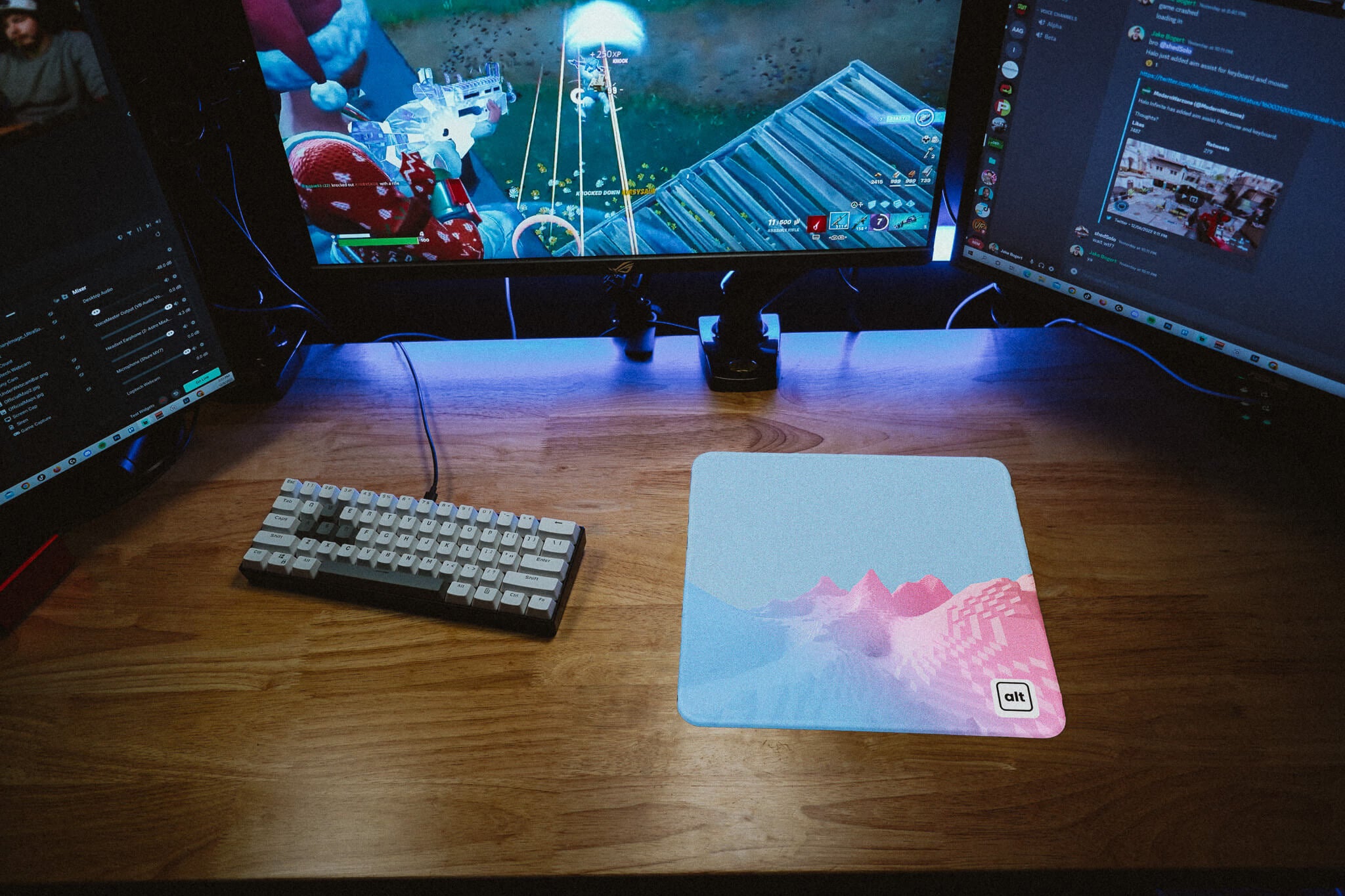 Premium Pixel Mountains Gaming Mouse Pad - Non-Slip Rubber Base, Smooth Surface for PC & Laptop - Perfect for Gaming, Office Work & Graphic Design