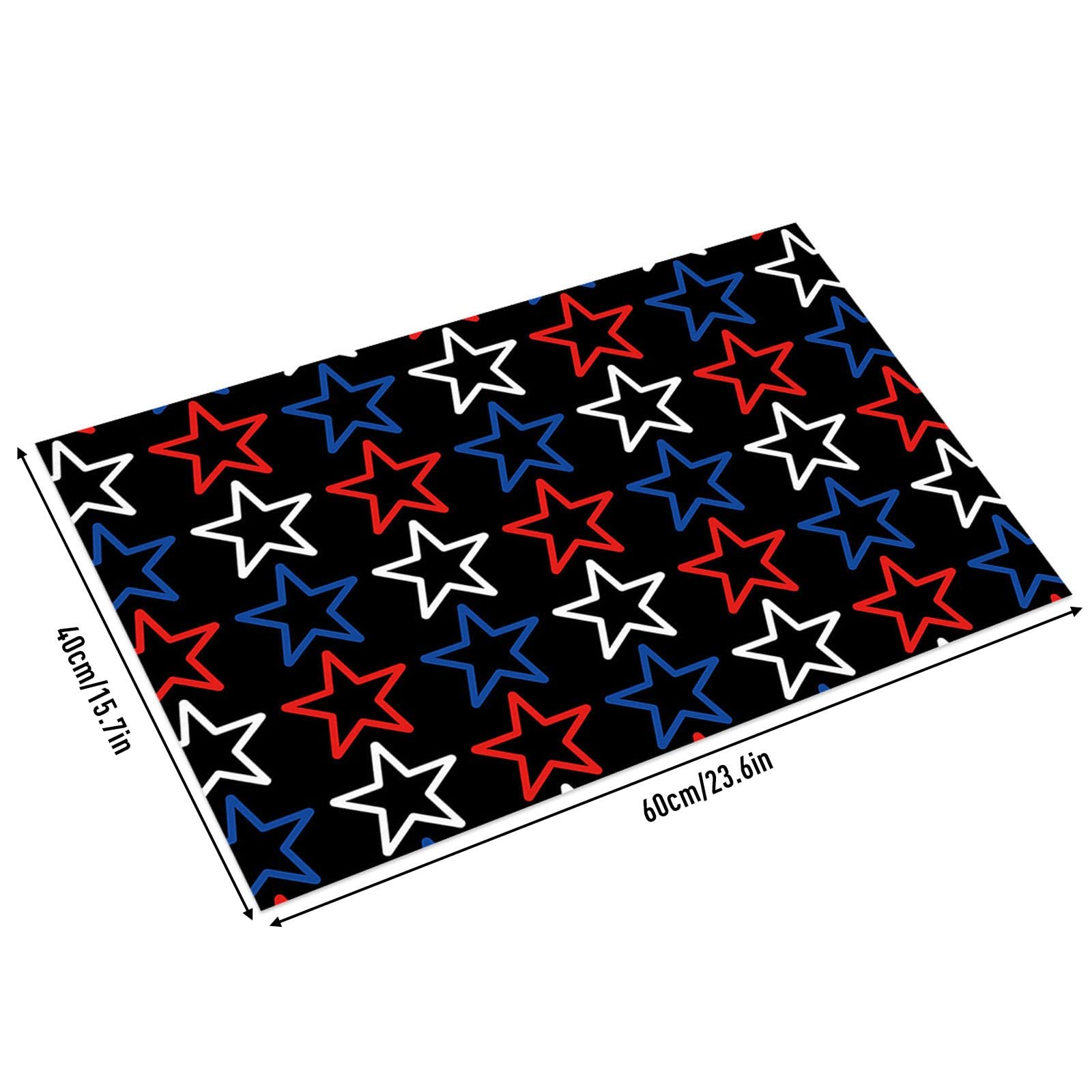 American Flag Non-Slip Floor Mat for Living Room & Bathroom - Patriotic Decor