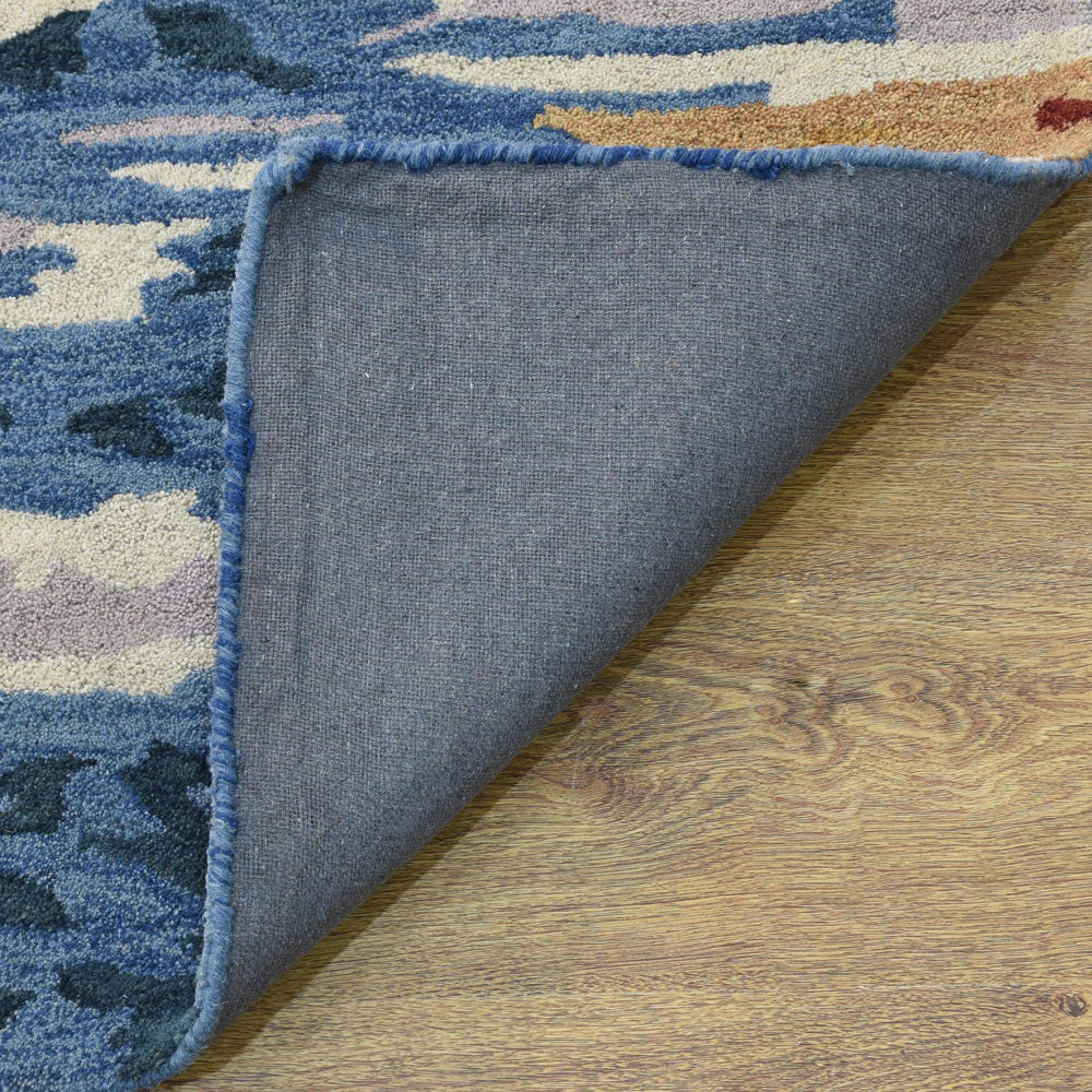 Abyss Hand Tufted Rug - Premium Soft Modern Area Rug for Living Room, Bedroom, Dining Room - Non-Slip Comfortable Floor Carpet for Home Decor