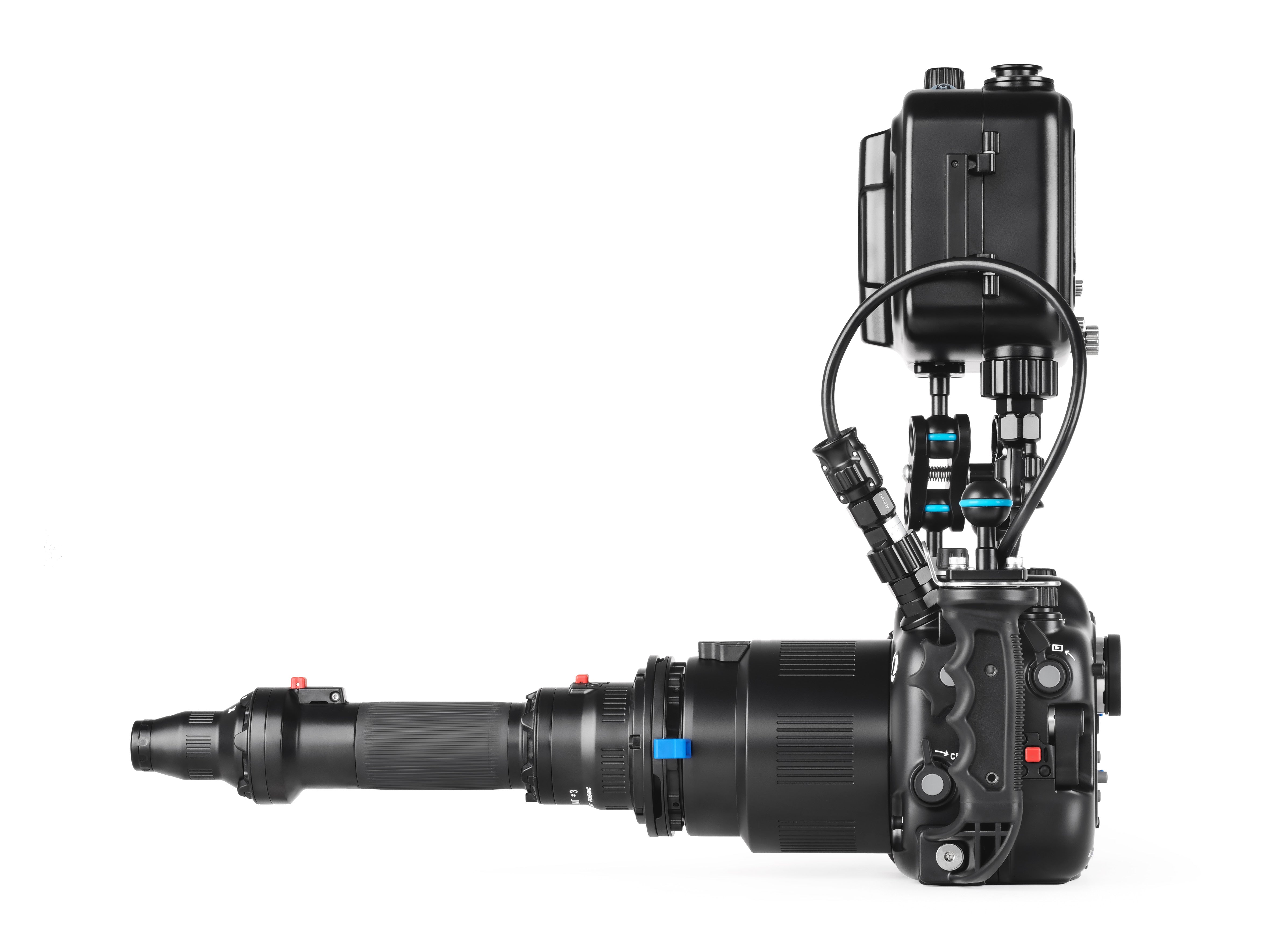 Professional Underwater Housing for Sony A9III & A1II Cameras - Waterproof Case for Scuba Diving, Surf Photography & Marine Exploration