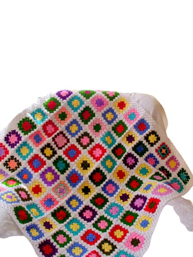 **Soft Handmade Baby Blanket with Snowflake Design - Lightweight Unisex Quilt for Nursery, Crib, Swaddle & Toddler Use - Perfect for Gifts, Travel & Cozy Comfort**