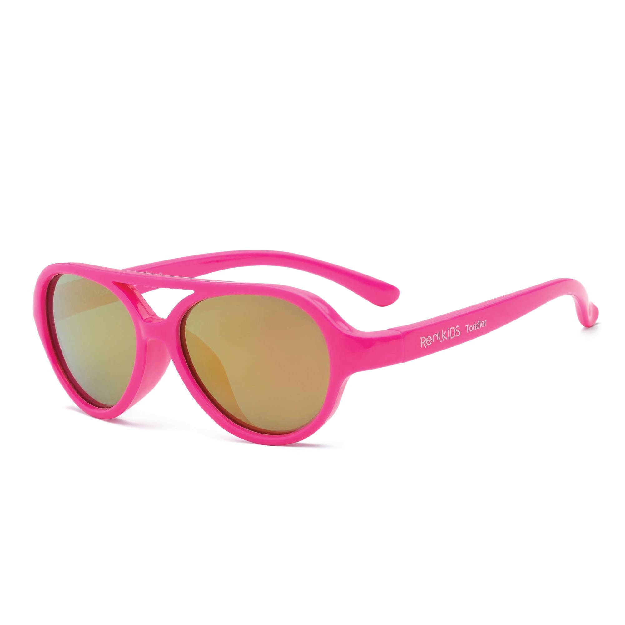 Kids Aviator Sunglasses for Boys & Girls - Flexible & Durable Toddler Sunglasses with UV Protection - Perfect for Outdoor Play, Beach, and Sports Activities