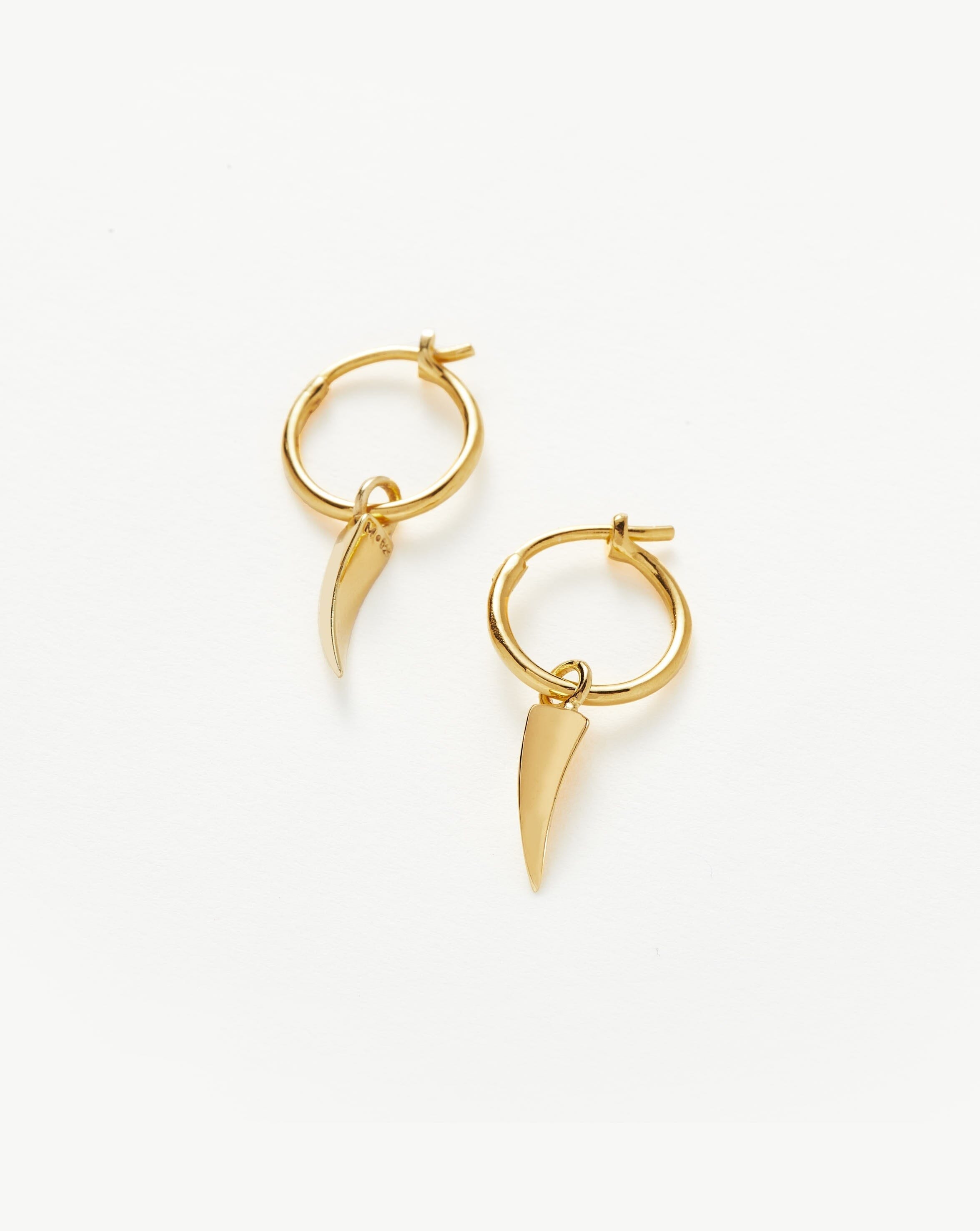 Mini Claw Charm Hoop Earrings for Women - Trendy Gold & Silver Small Hoop Earrings with Unique Claw Design - Perfect for Daily Wear, Parties & Gifts
