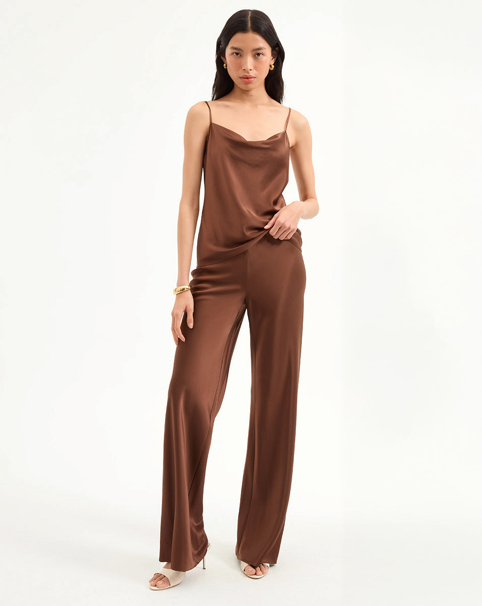 Sola Stretch Silk Tank Top for Women - Soft & Breathable Summer Sleeveless Blouse - Perfect for Casual Wear, Beach Outfits, and Layering