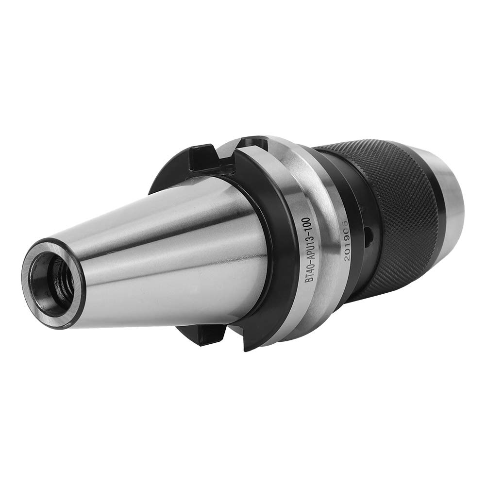 BT40-APU13-100 High Speed Steel CNC Drill Chuck Tool Holder for Milling Machines | Precision Drilling & Metalworking Applications