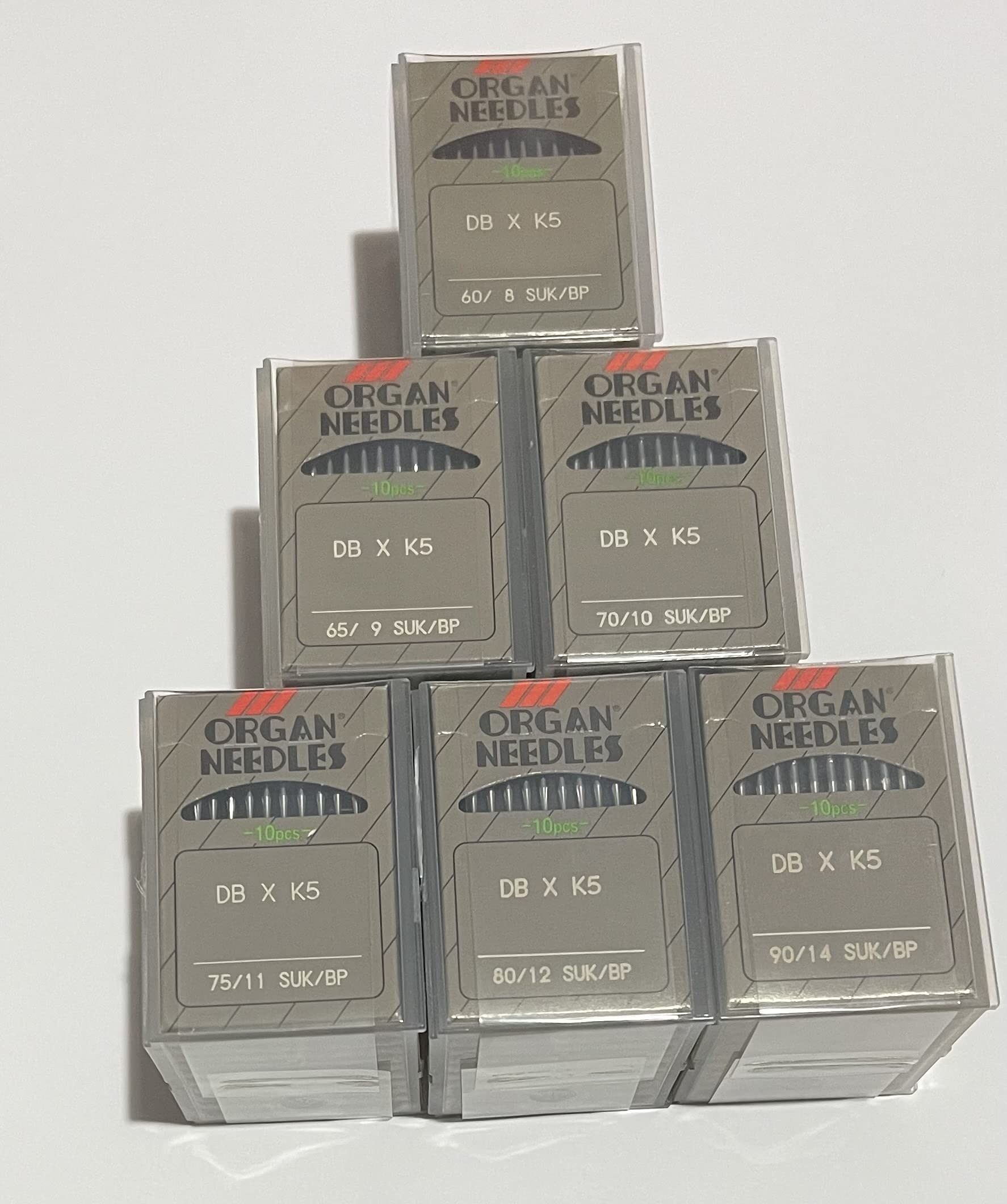 100 Organ Embroidery Sewing Machine Needles - Compatible with Tajima Barudan SWF (#12/80 Ball Point) - Perfect for Professional Embroidery & Quilting Projects