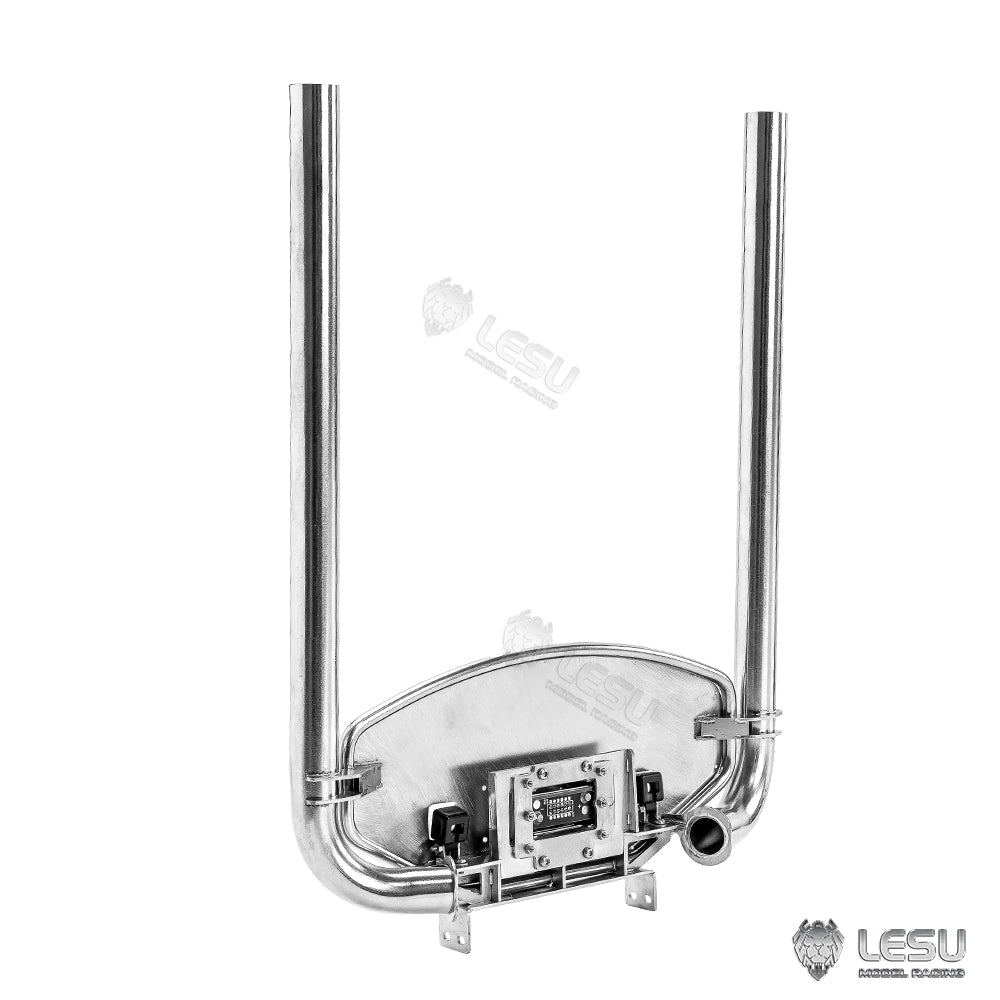 LESU Rear Beam Set with Toolbox for 1/14 Scale RC Tractor Remote Control Truck - DIY Unpainted Model Accessory for R47 R62 - Perfect for RC Car Enthusiasts & Custom Builders