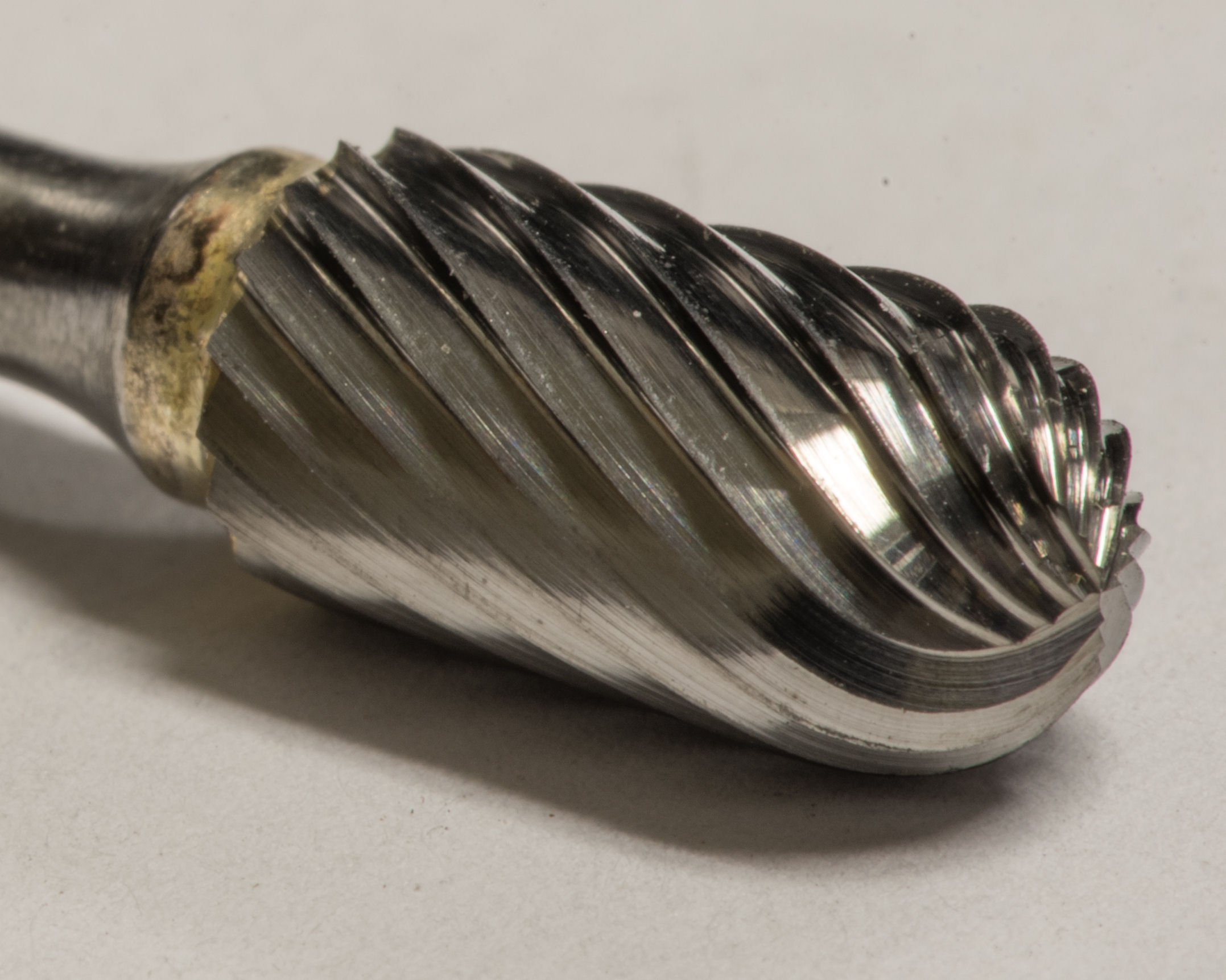 SC-51 Single Cut Solid Carbide Rotary Burr Die Grinder Bit 1/4