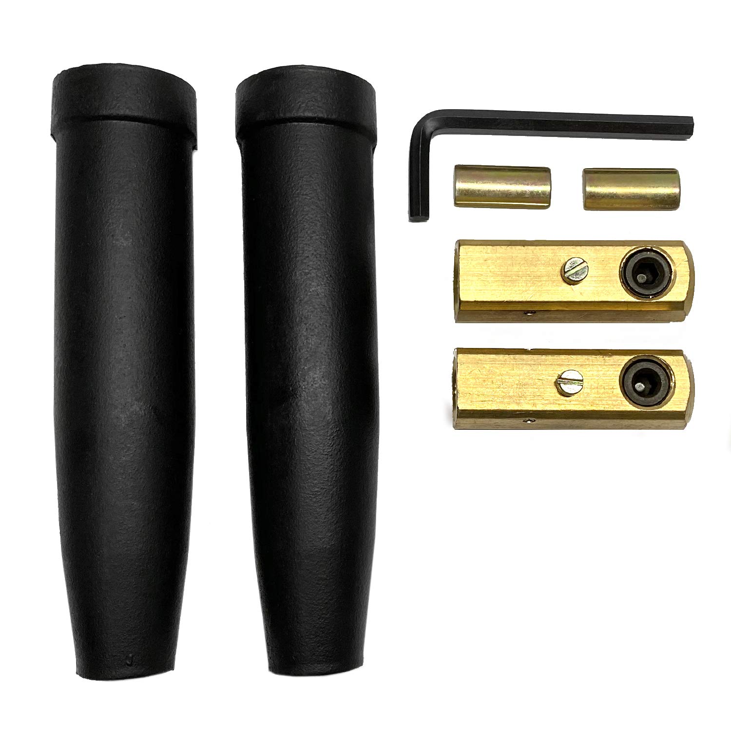2-Pack 2MPC-2 Female to Female Quick Twist Cable Connectors - Compatible with 1/0, 2/0, 3/0 AWG Wires - Ideal for Electrical Wiring, Automotive, and Marine Applications