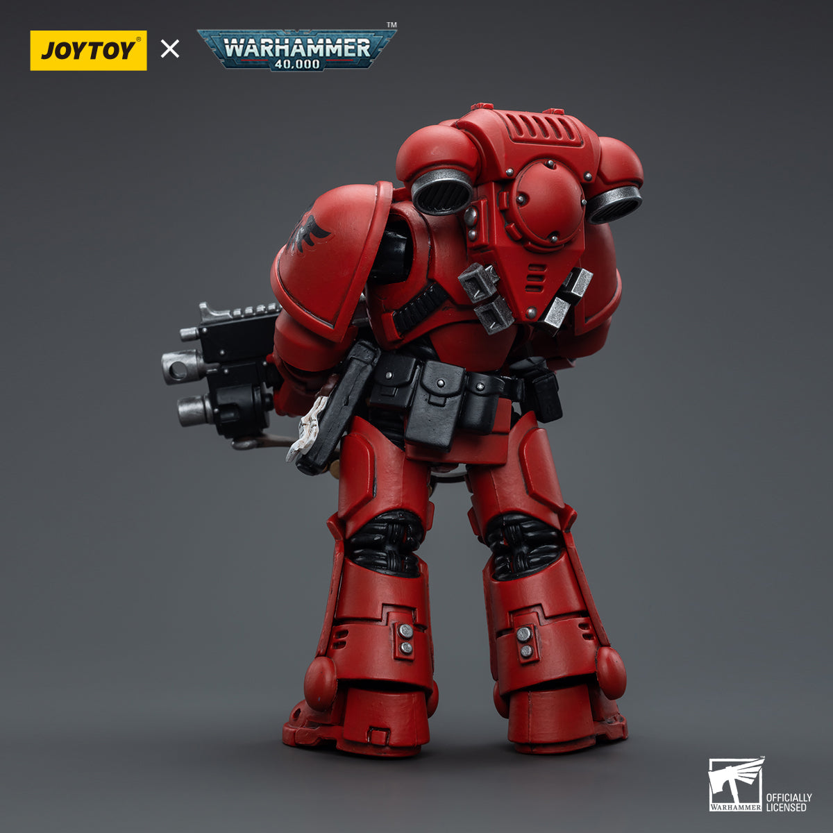 JOYTOY 1/18 Scale Warhammer 40K Intercessors Action Figure Set (4pcs) - Highly Detailed Collectible Miniatures for Tabletop Gaming & Display - Perfect for Warhammer Fans and Sci-Fi Collectors