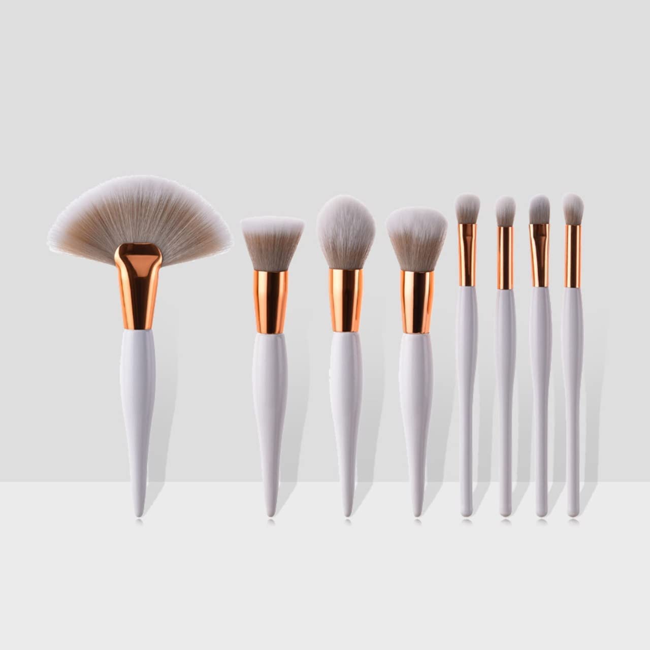 BESTOTTAM 9-Piece Mini Makeup Brush Set - Foundation, Blush, Eyeshadow, Eyeliner, Lip & Brow Brushes for Professional Makeup Application | Perfect for Travel, Home & Salon Use