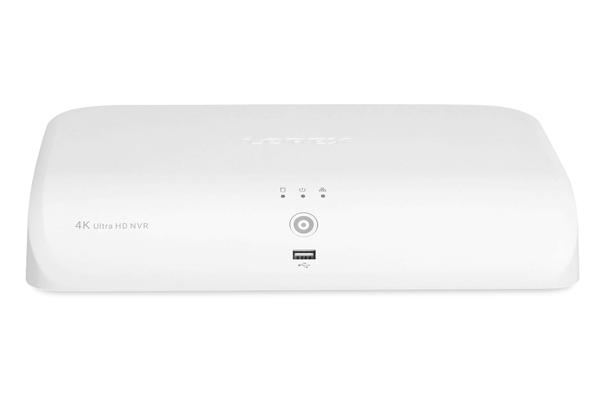 Lorex 4K Ultra HD 8-Channel NVR Security System with Smart Motion Detection, Voice Control & Fusion Technology - Open Box - Ideal for Home & Business Surveillance