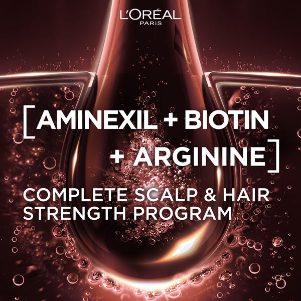 L'Oréal Elvive Fall Resist Shampoo for Hair Loss Prevention - Strengthens & Repairs Weak Hair - Perfect for Daily Use & Thinning Hair Care