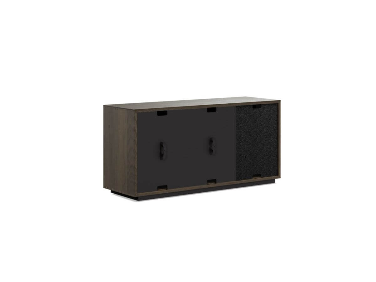 BDI Profile 8477 TV Stand with Storage - Modern Entertainment Center for Flat Screen TVs up to 65