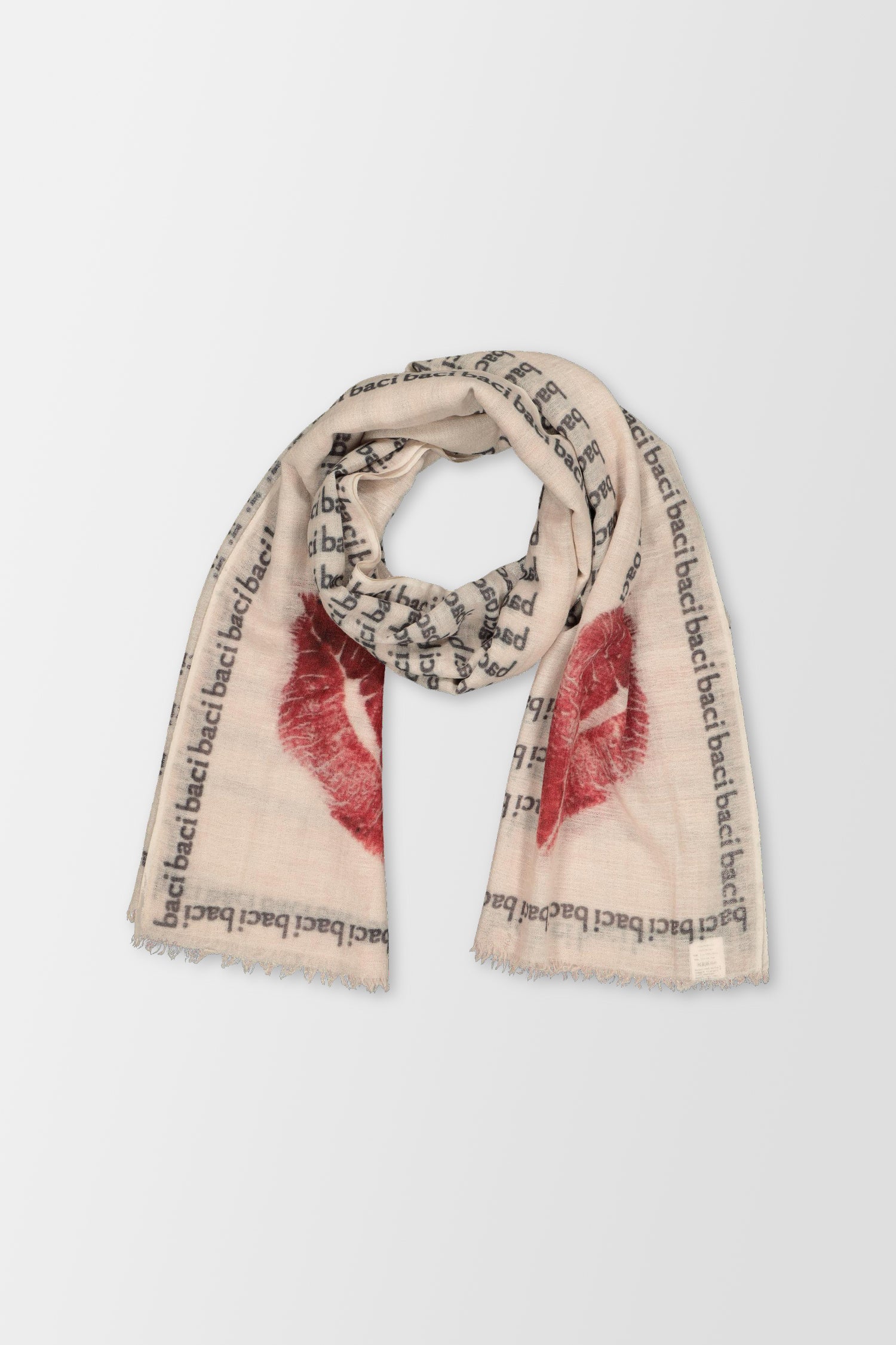 Faliero Sarti Luxury Cashmere Beige Scarf - Soft & Warm Winter Shawl Wrap for Women, Perfect for Office, Travel & Special Occasions