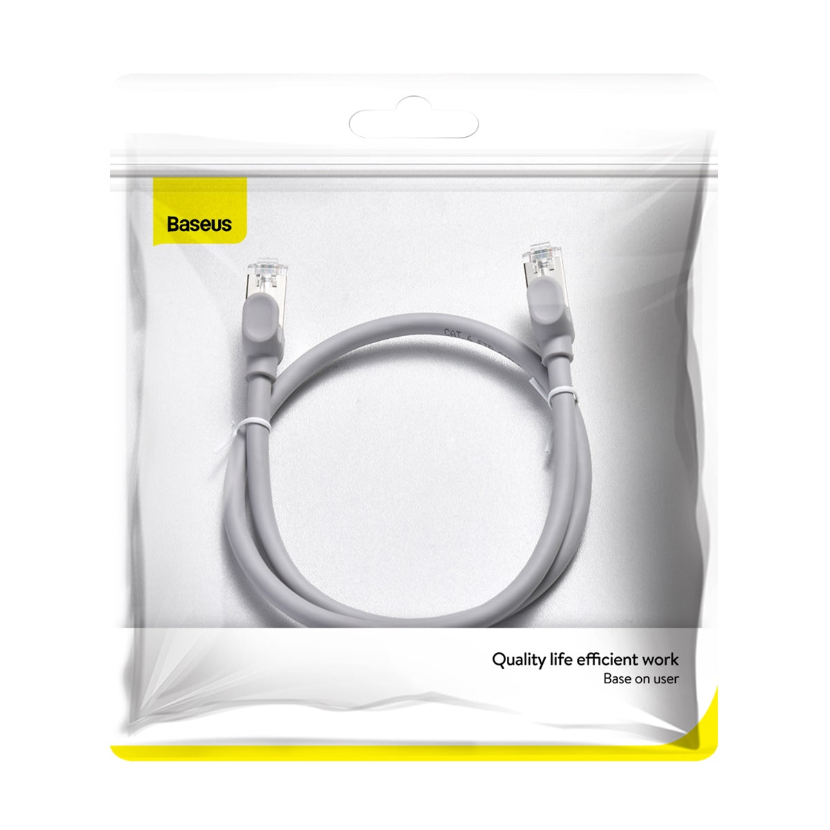 Baseus Cat6 Ethernet Cable 50cm - High Speed RJ45 Gigabit Network Patch Cable (6 Types) for Home Office, Gaming, Server Rooms & Smart TV Connections