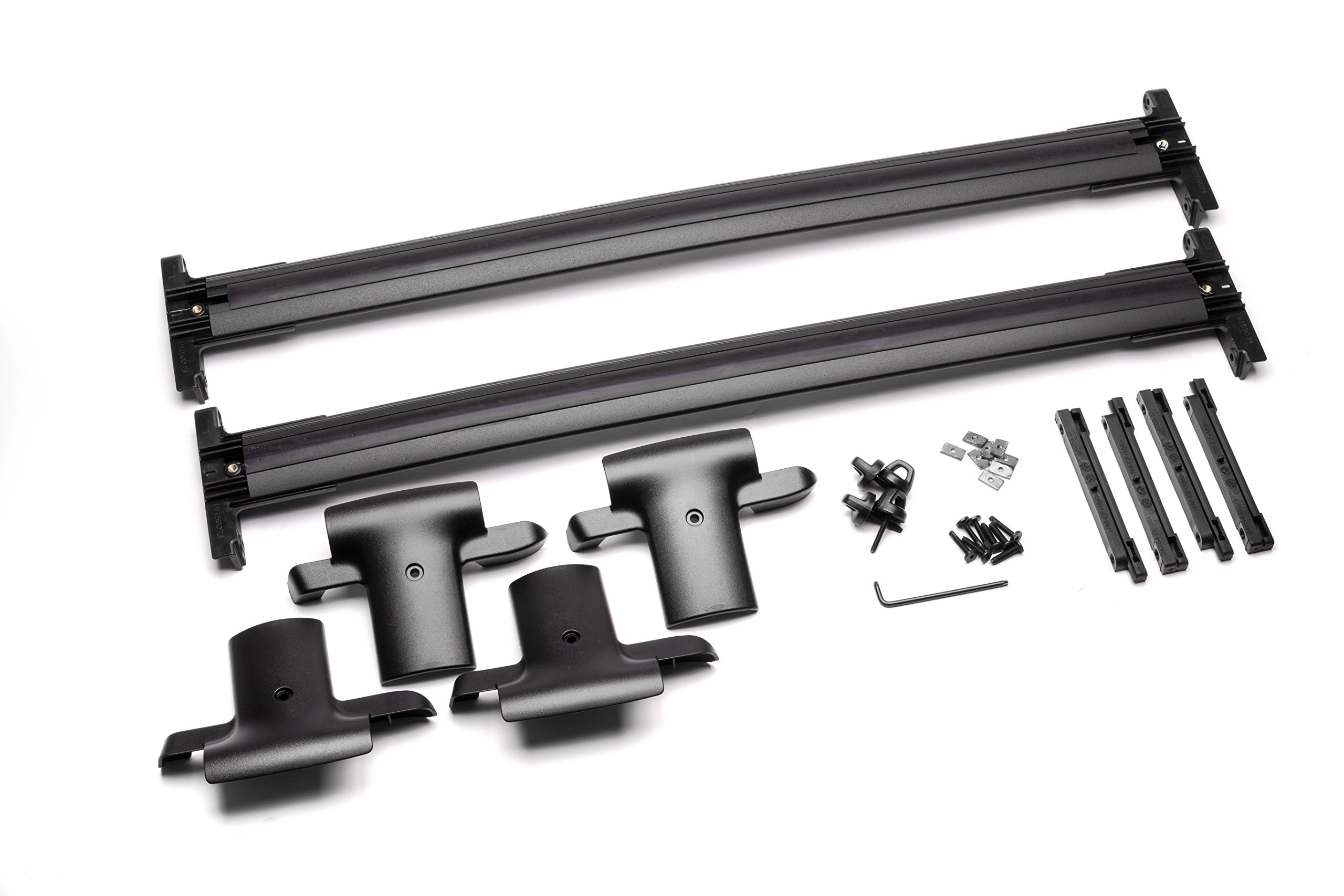 ACDelco GM Accessories 12499868 Black Removable Roof Rack Cross Bars - Perfect for SUVs, Trucks & Outdoor Adventures