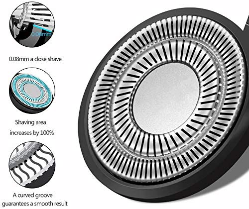 MAX-T Replacement Shaver Head for Electric Razors - Compatible with MAX-T RMS7109 Men's Shaver Series - Perfect for Home, Travel & Daily Grooming