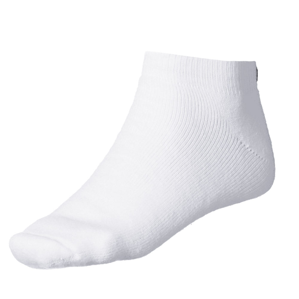 FootJoy ComfortSof White Men's Golf Socks - Moisture-Wicking & Cushioned for Maximum Comfort on the Golf Course & Casual Wear