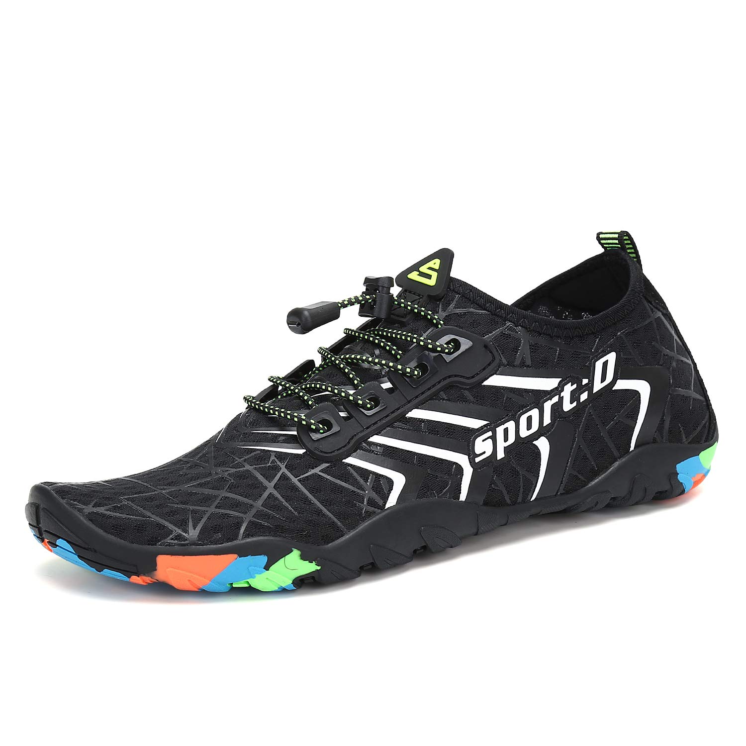 Women's Quick-Dry Barefoot Water Shoes for Beach, Swimming, Diving, Kayaking & Surfing - Lightweight Aqua Shoes for Water Sports & Outdoor Activities