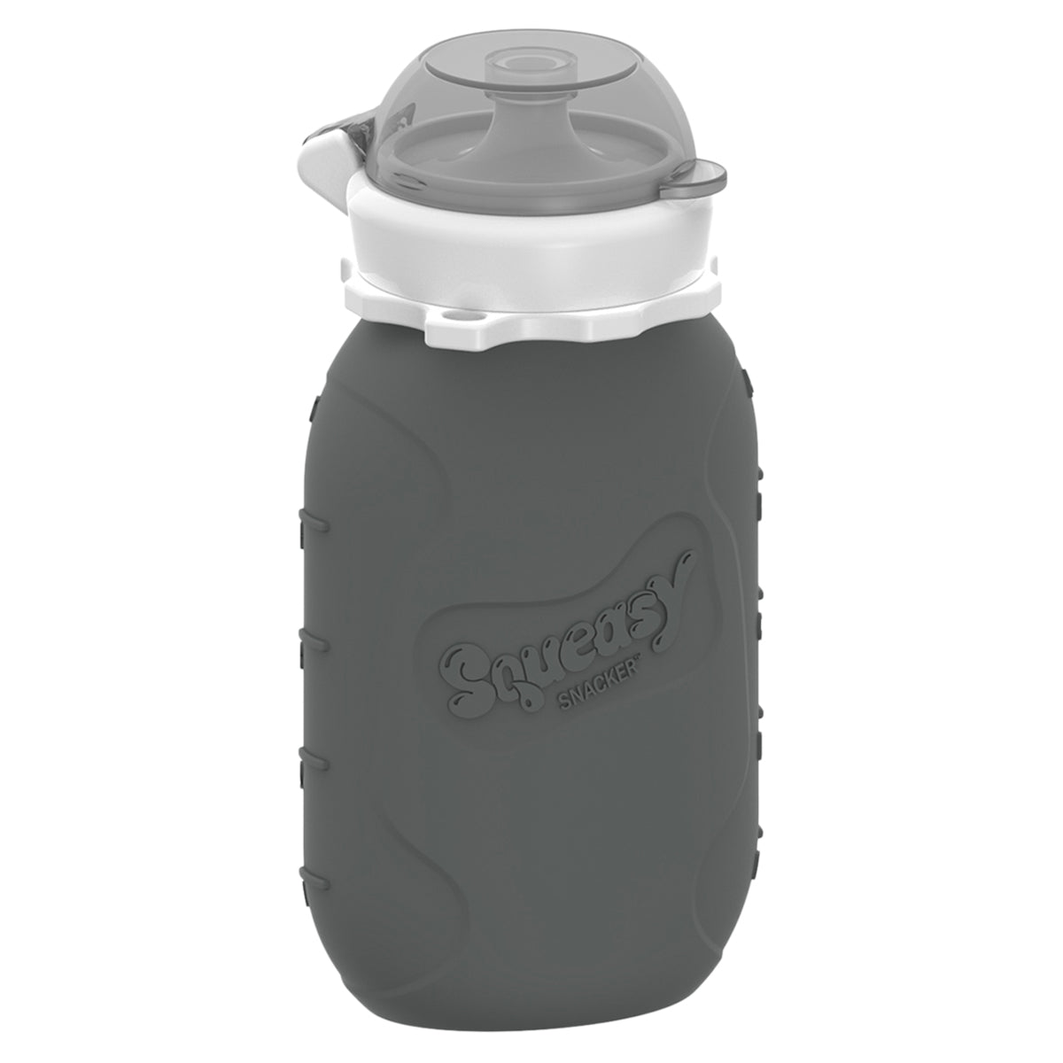 Squeasy Snacker - Reusable Silicone Food Pouch for Kids | BPA-Free, Leak-Proof Baby Food Storage | Perfect for Purees, Yogurt & Snacks On-The-Go | Ideal for Travel, School Lunch & Outdoor Activities