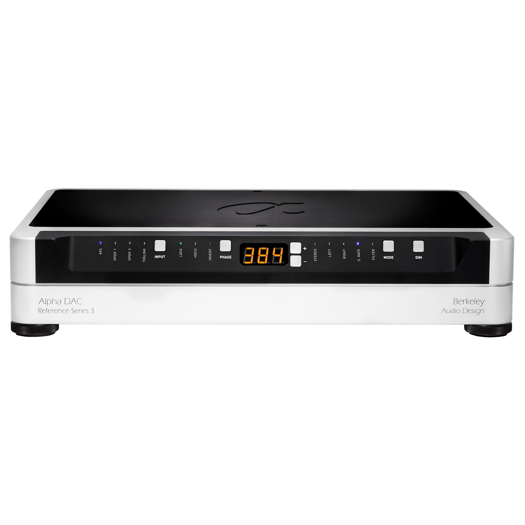 Berkeley Audio Design Alpha Reference DAC Series 3P - High-End Digital-to-Analog Converter for Audiophiles | Perfect for Home Theater & Professional Studio Recording