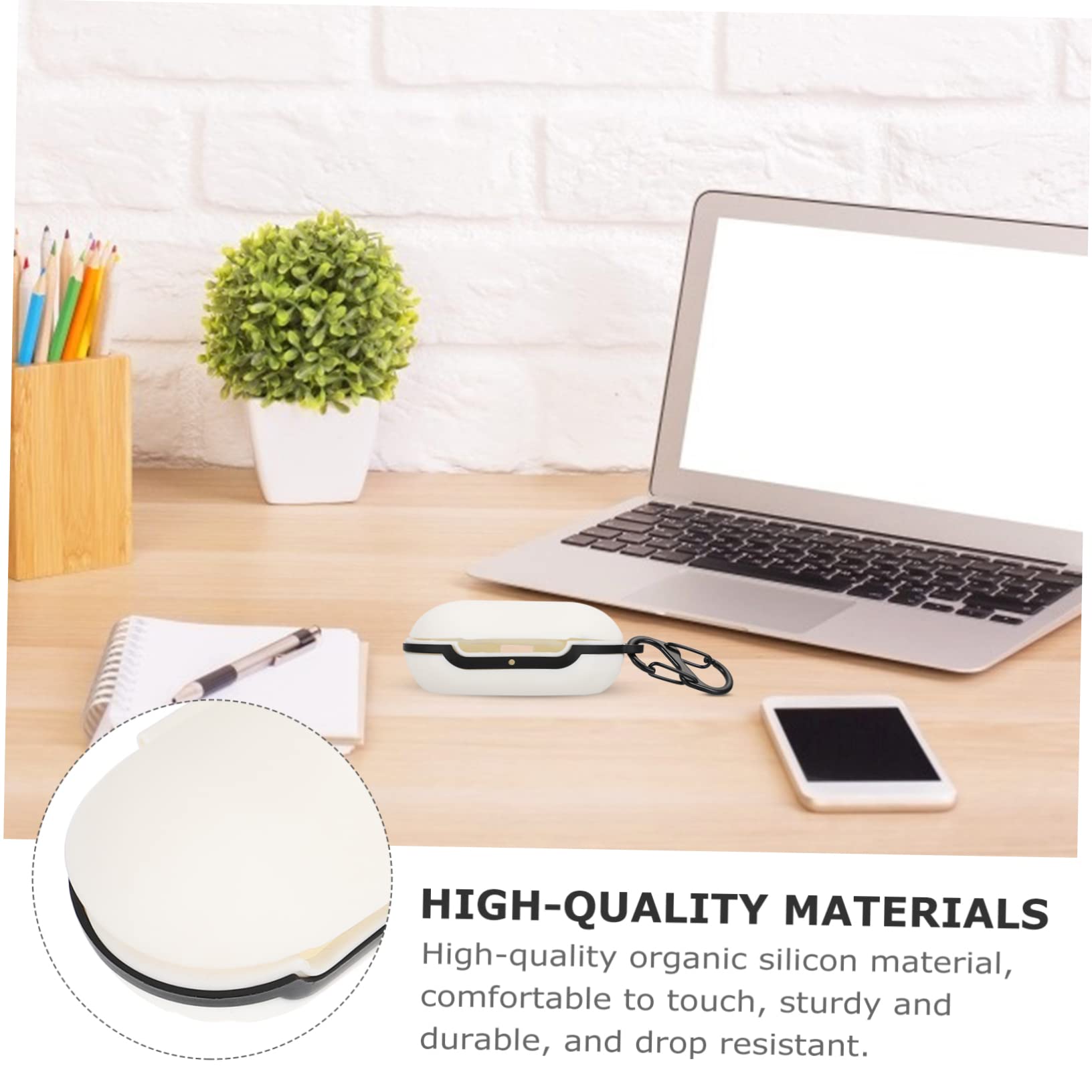 Hemobllo 1 PC Silicone Headphone Case Cover - Protective Shell for Earpieces & Headset Storage - Perfect for Travel, Gym & Daily Use