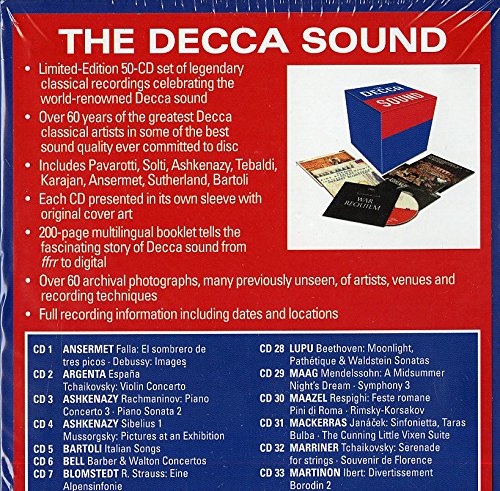 The Decca Sound - High-Quality Audio Recordings & Classic Music Albums | Perfect for Audiophiles, Music Collectors & Home Entertainment