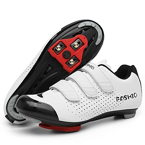 Best Unisex Cycling Shoes for Peloton - Black, Red, White Options | Comfortable Bike Shoes for Indoor Cycling, Spin Classes & Road Biking