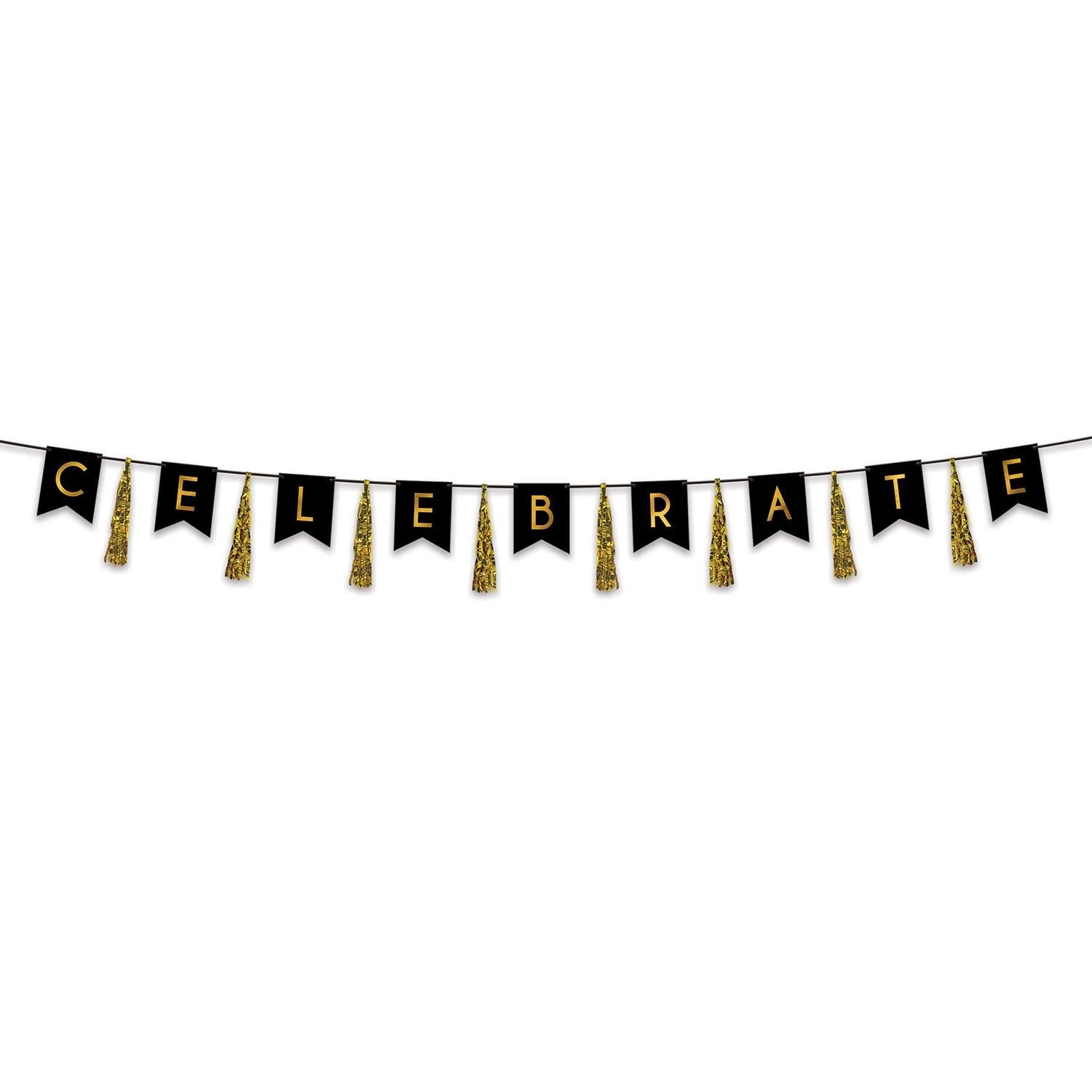 12 Pack Beistle Celebrate Tassel Party Streamers - Colorful Decorative Hanging Tassels for Birthday Parties, Baby Showers & Festive Celebrations