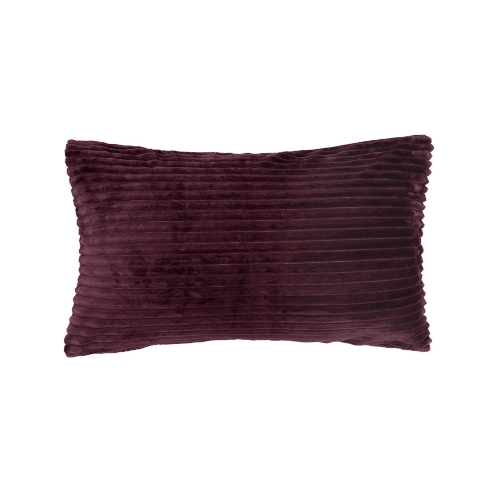 Channel Plum Quilt Cover Set - Queen Size Bedding | Soft Luxury Duvet Cover for Comfortable Sleep | Perfect for Master Bedroom, Guest Room & Hotel Decor
