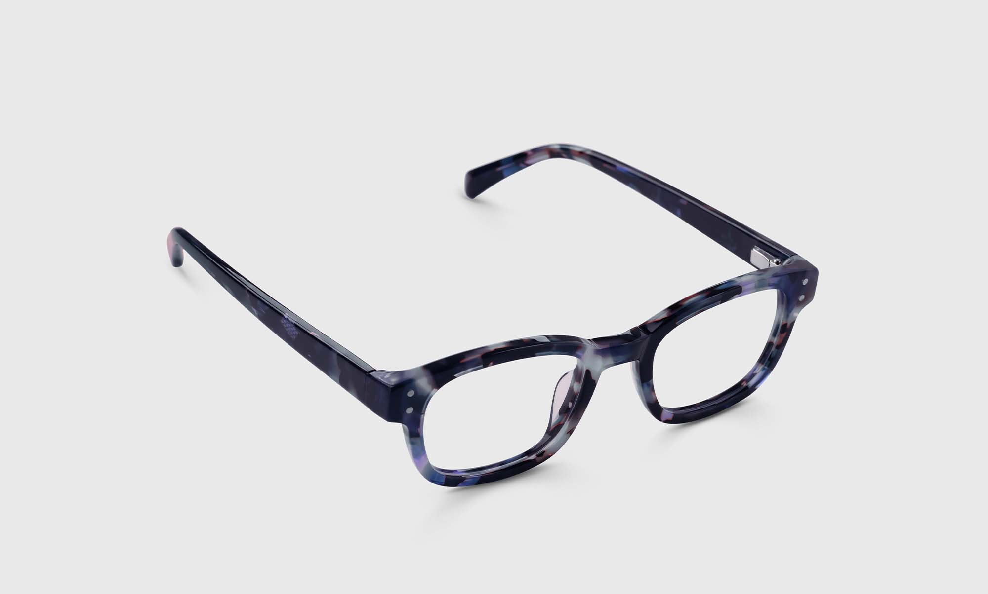 Biff Narrow Color 13 Blueberry Tortoise Front and Temples Glasses - Stylish Eyewear for Reading, Driving & Fashion Accessories