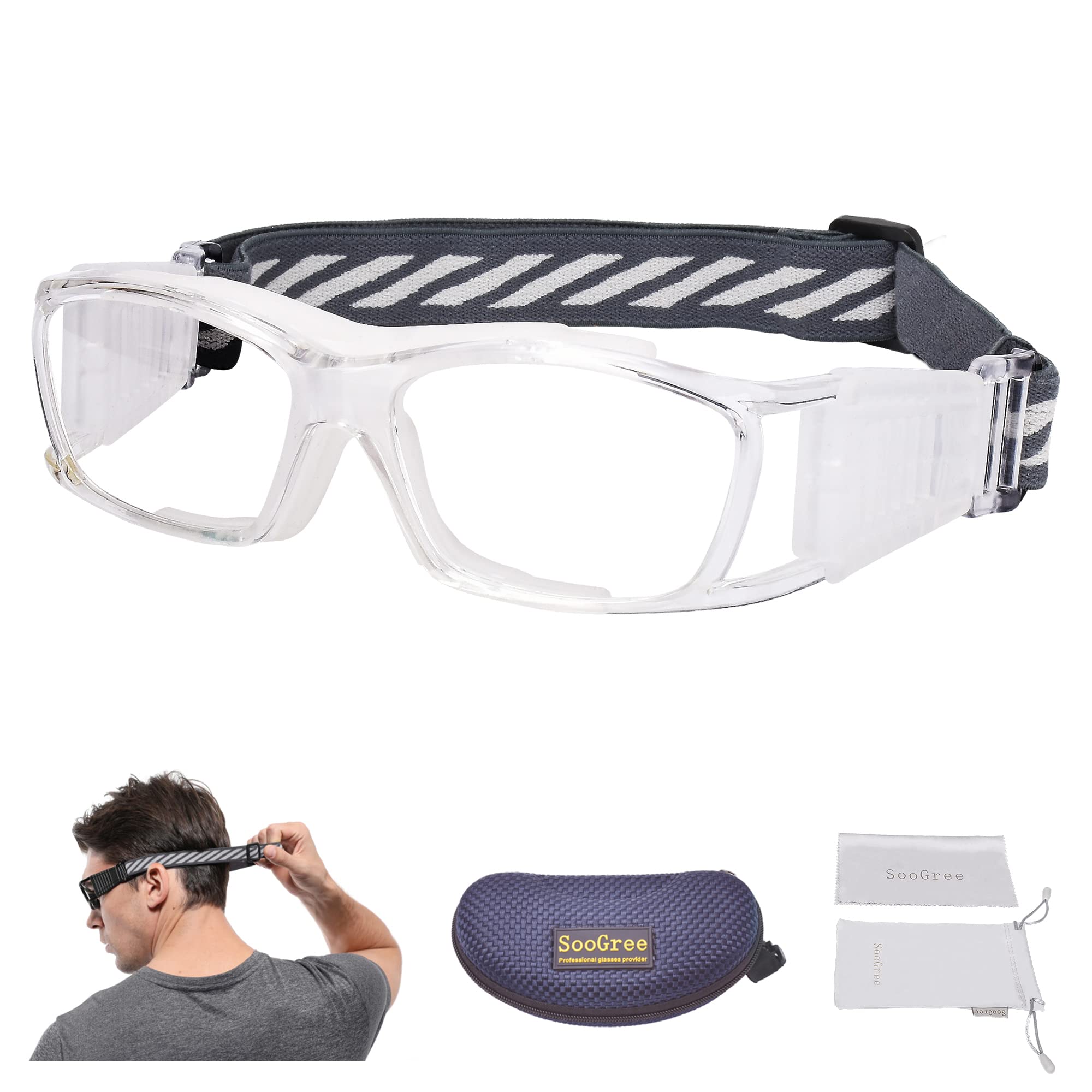 Basketball Dribbling Glasses - Sports Protective Eyewear Goggles for Men & Women - Perfect for Training, Games & Outdoor Sports