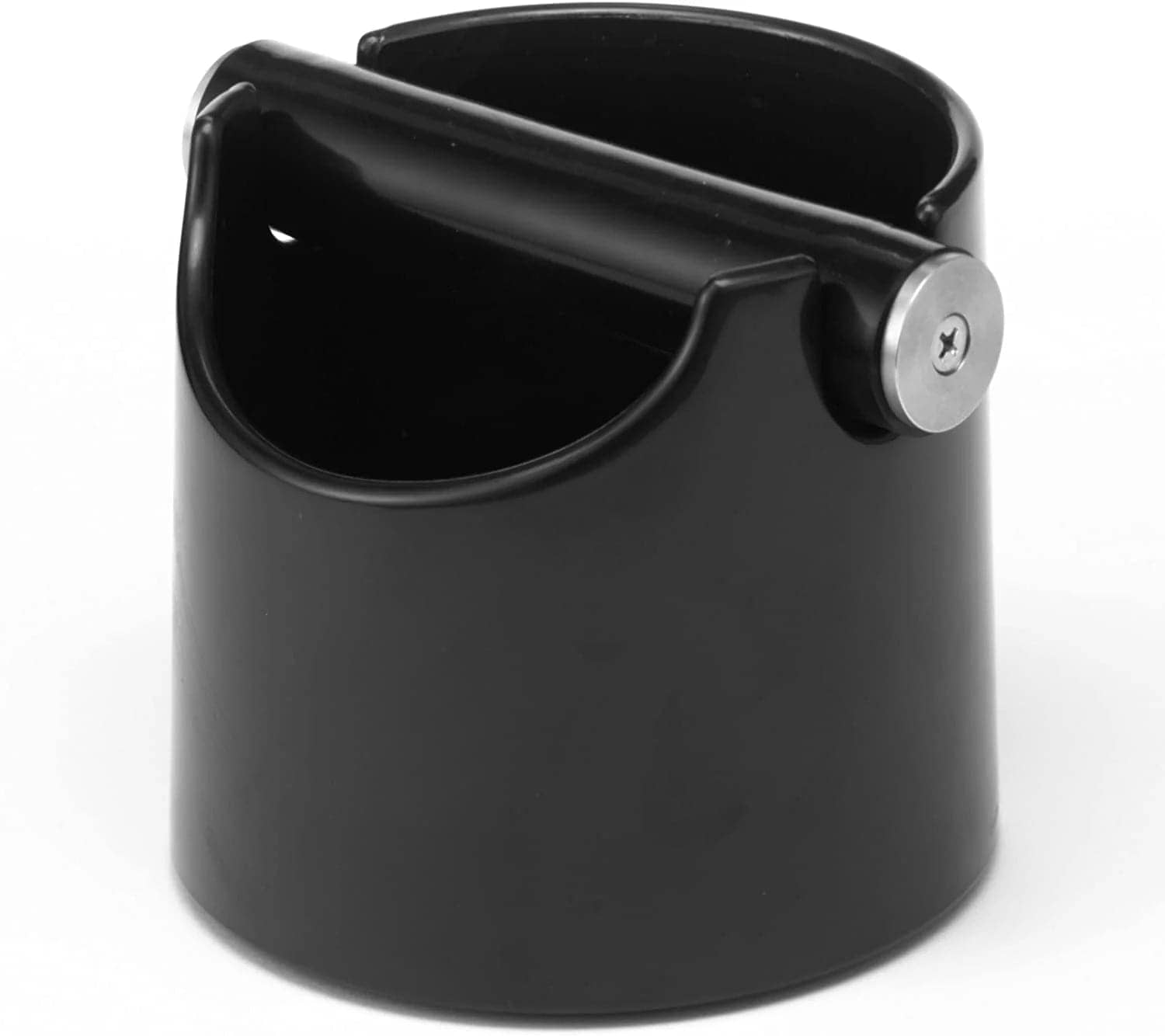 Joe Frex Plastic Knock Box - Black | Barista Coffee Grounds Knockout Bin for Espresso Machines | Perfect for Home & Commercial Coffee Stations