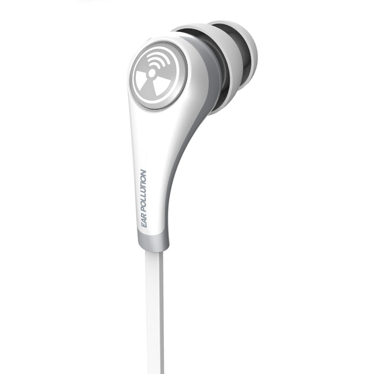 iFrogz IFPZMB-WH0 Noise Cancelling Earbuds - White Wireless Earphones for iPhone, Android & Mobile Devices - Perfect for Commuting, Workouts & Travel
