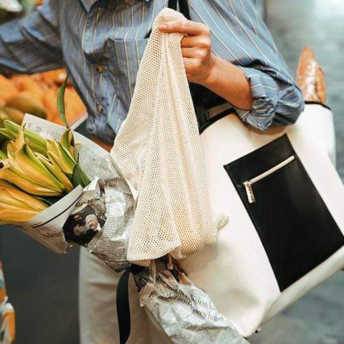Premium Canvas Tote Bag - Eco-Friendly Reusable Shopping Bag for Groceries, Beach & Work - Durable Cotton Carryall with Long Handles for Everyday Use