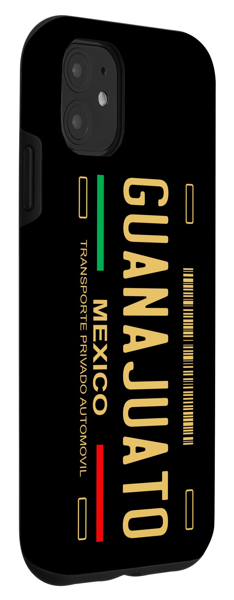 iPhone 11 Custom Guanajuato License Plate Phone Case - Durable Protective Cover with Unique Mexican Design - Perfect for Travelers & Car Enthusiasts