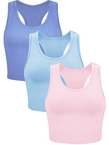Light Blue, Dark Blue, Pink
