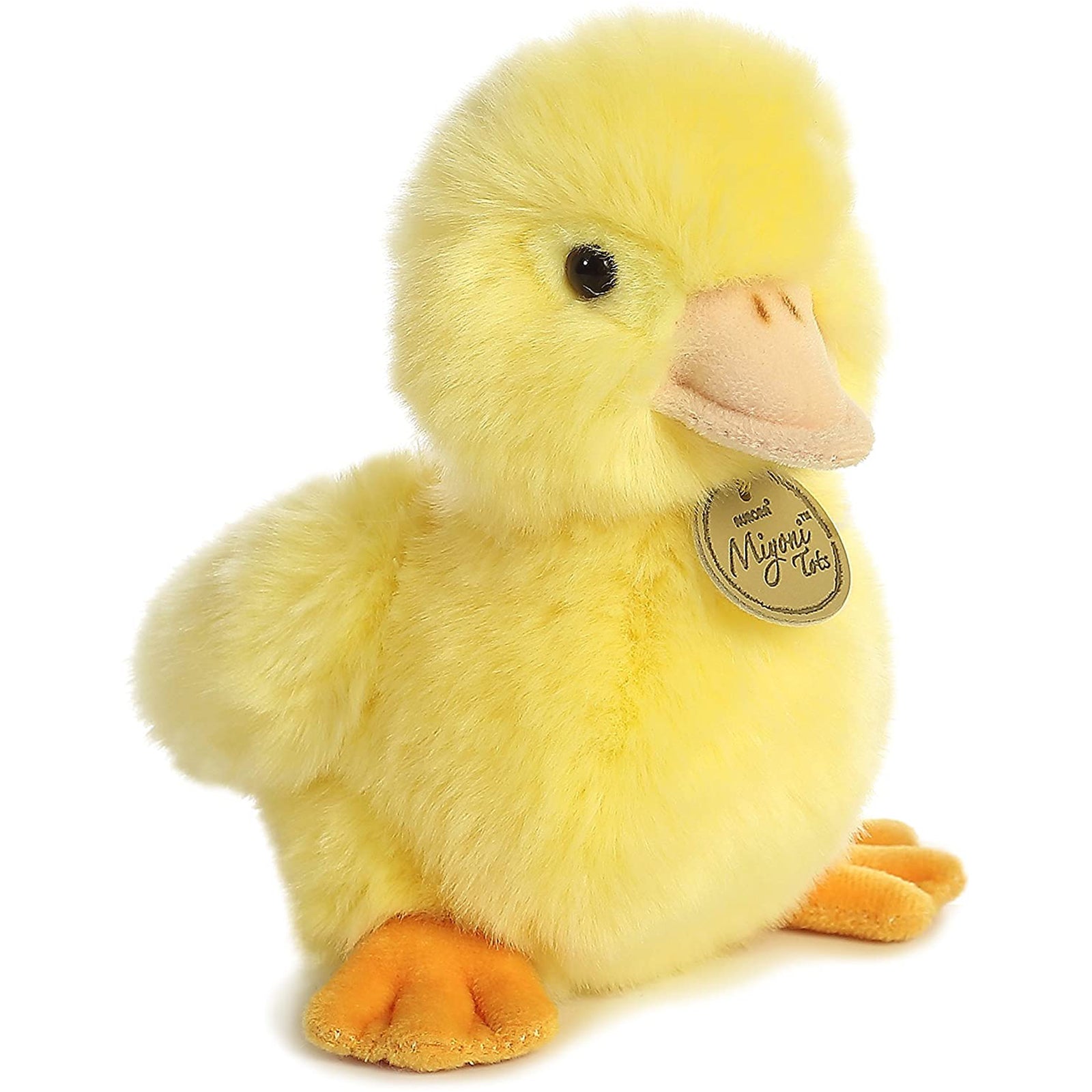 Aurora Miyoni Tots Duckling 7 Inch Soft Plush Stuffed Animal Toy - Perfect for Kids' Bedtime, Nursery Decor & Gift Giving