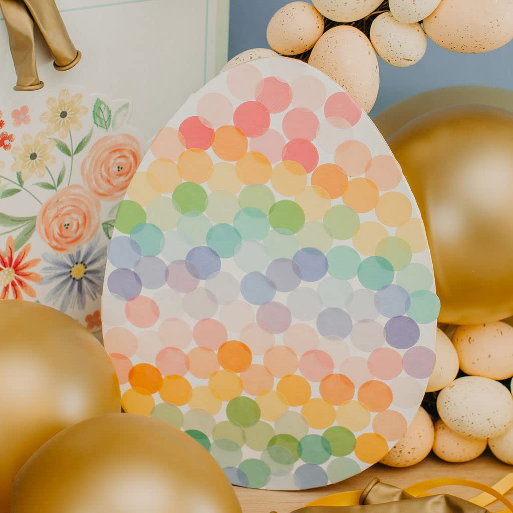 25 Large Pre-Sanded Wooden Egg Cutouts 18x12 Inch - Sturdy Egg-Shaped Wood Blanks for DIY Crafts, Easter Decorations, Holiday Centerpieces & Spring Home Decor - Perfect for Painting, Decoupage & Seasonal Displays by Woodpeckers