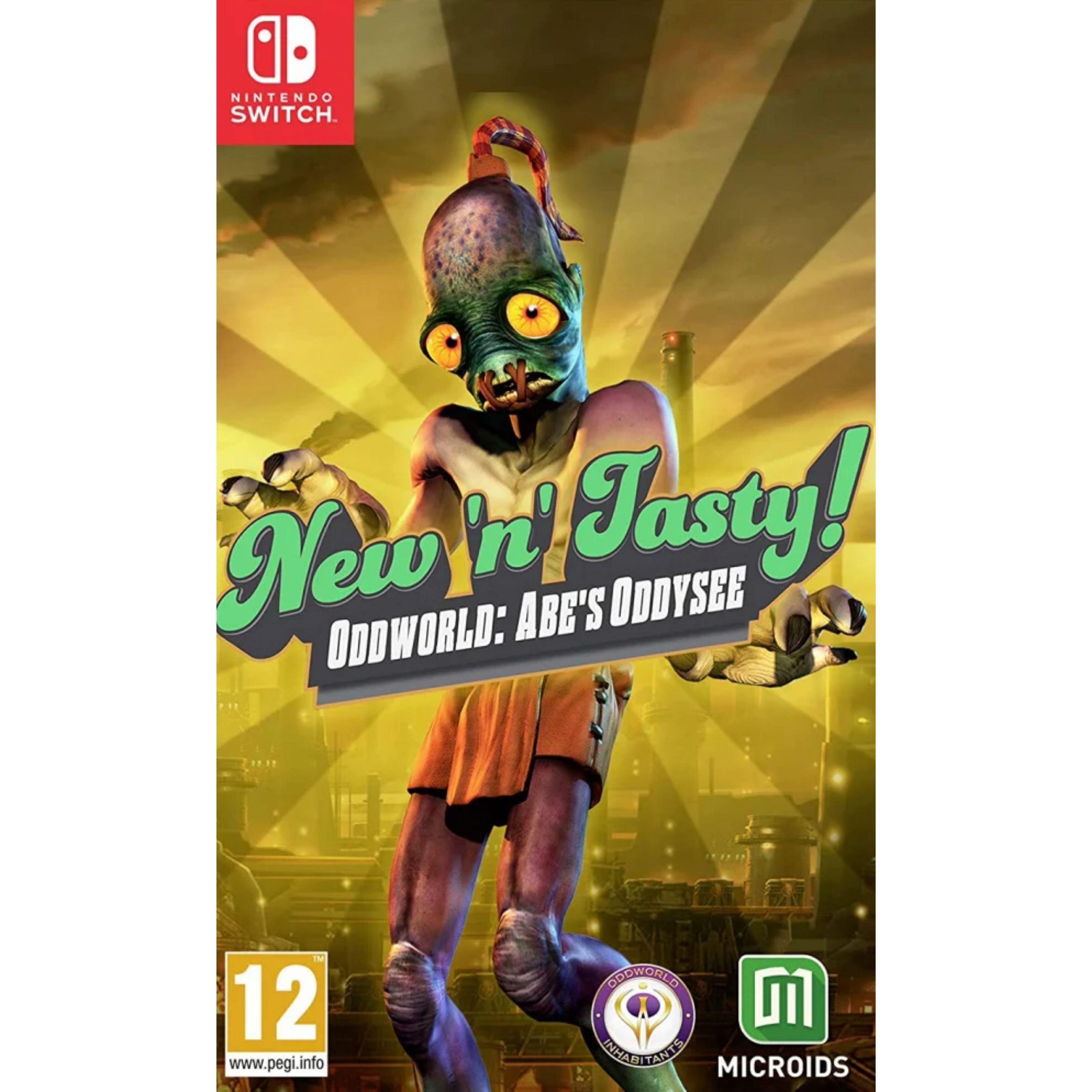 Nintendo Switch Oddworld: New 'n' Tasty - Action-Adventure Game for Nintendo Switch | Perfect for Home Entertainment & Gaming Enthusiasts