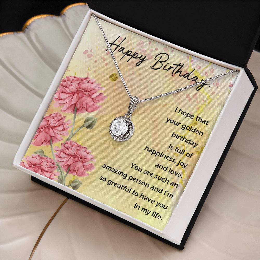 Birthday Gifts for Women - Personalized Necklace Jewelry with Message Card - Perfect Gift for Wife, Girlfriend, Best Friend - Great for Anniversaries, Valentine's Day & Special Occasions