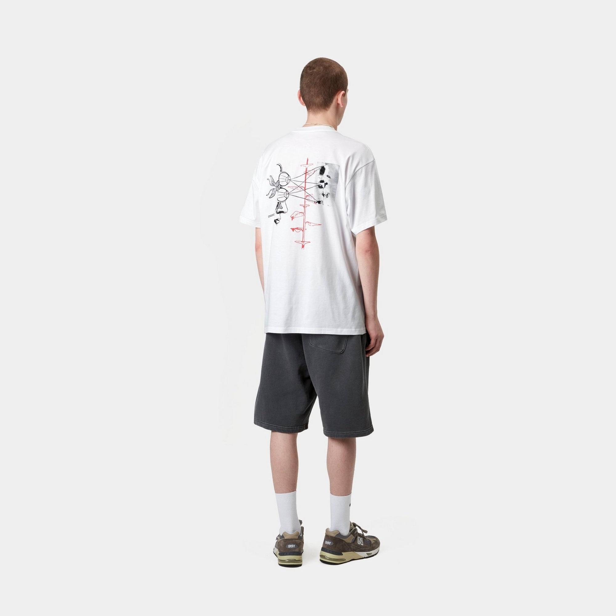Premium Cotton Senses T-Shirt for Men & Women - Soft Breathable White Tee for Casual Wear, Gym, Travel & Everyday Comfort