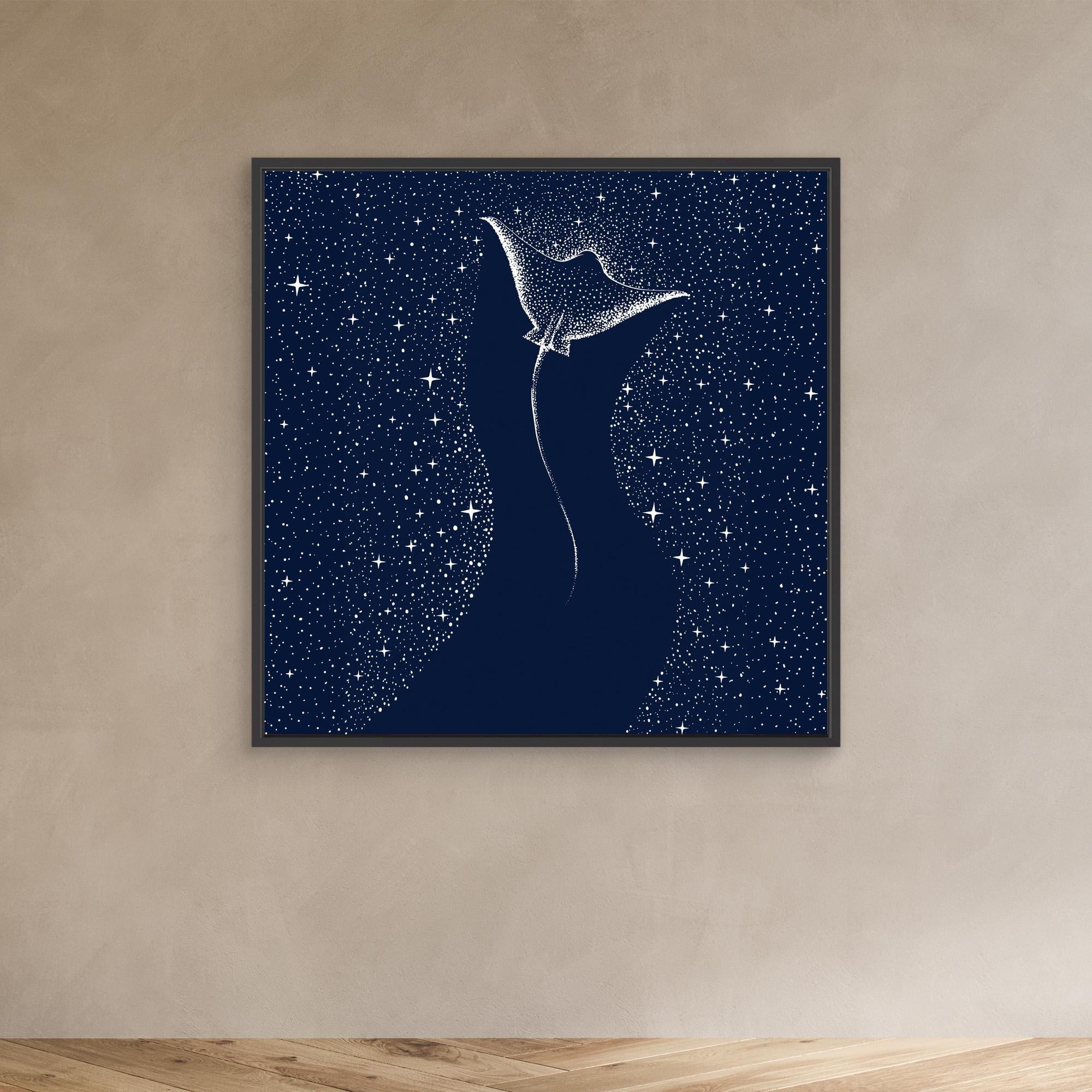 Star Collector Canvas Print by Alirıza Çakir - Stunning Wall Art for Living Room, Bedroom & Office Decor