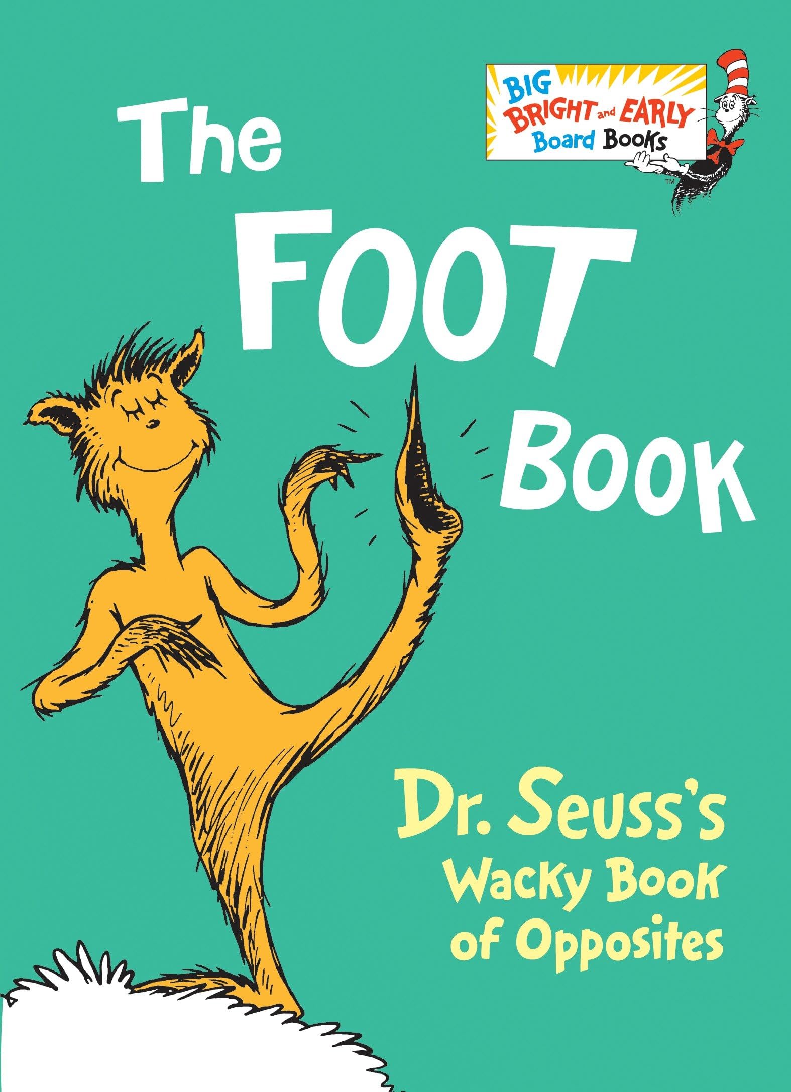 The Foot Book - Big Bright & Early Board Book for Toddlers | Dr. Seuss Classic Children's Story | Perfect for Bedtime Reading & Early Learning