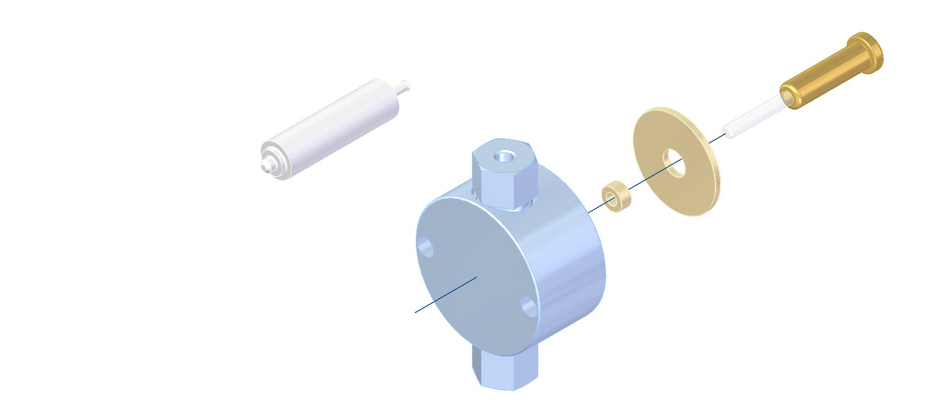 Stainless Steel 3/16 Inch Ball & Seat Head Kit for Series 3 Pumps (10 mL) - Perfect for Industrial Fluid Transfer, Chemical Processing, and Water Treatment Systems