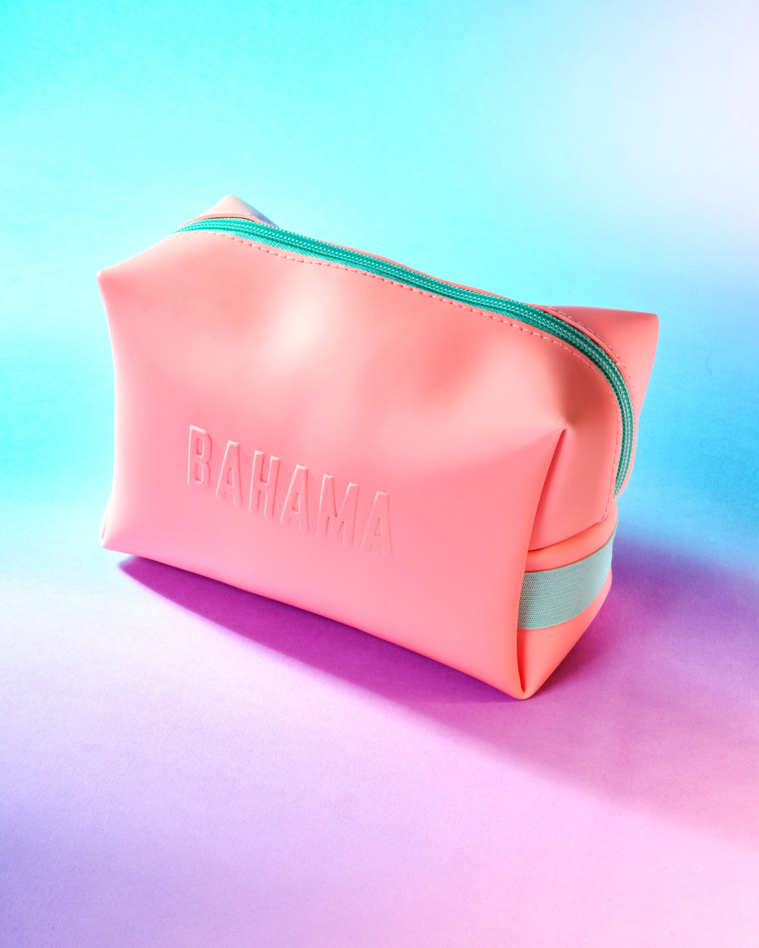 Bahama Skin Cosmetic Bag - Waterproof Makeup Organizer for Travel, Gym & Daily Use | Compact Toiletry Pouch for Women & Men